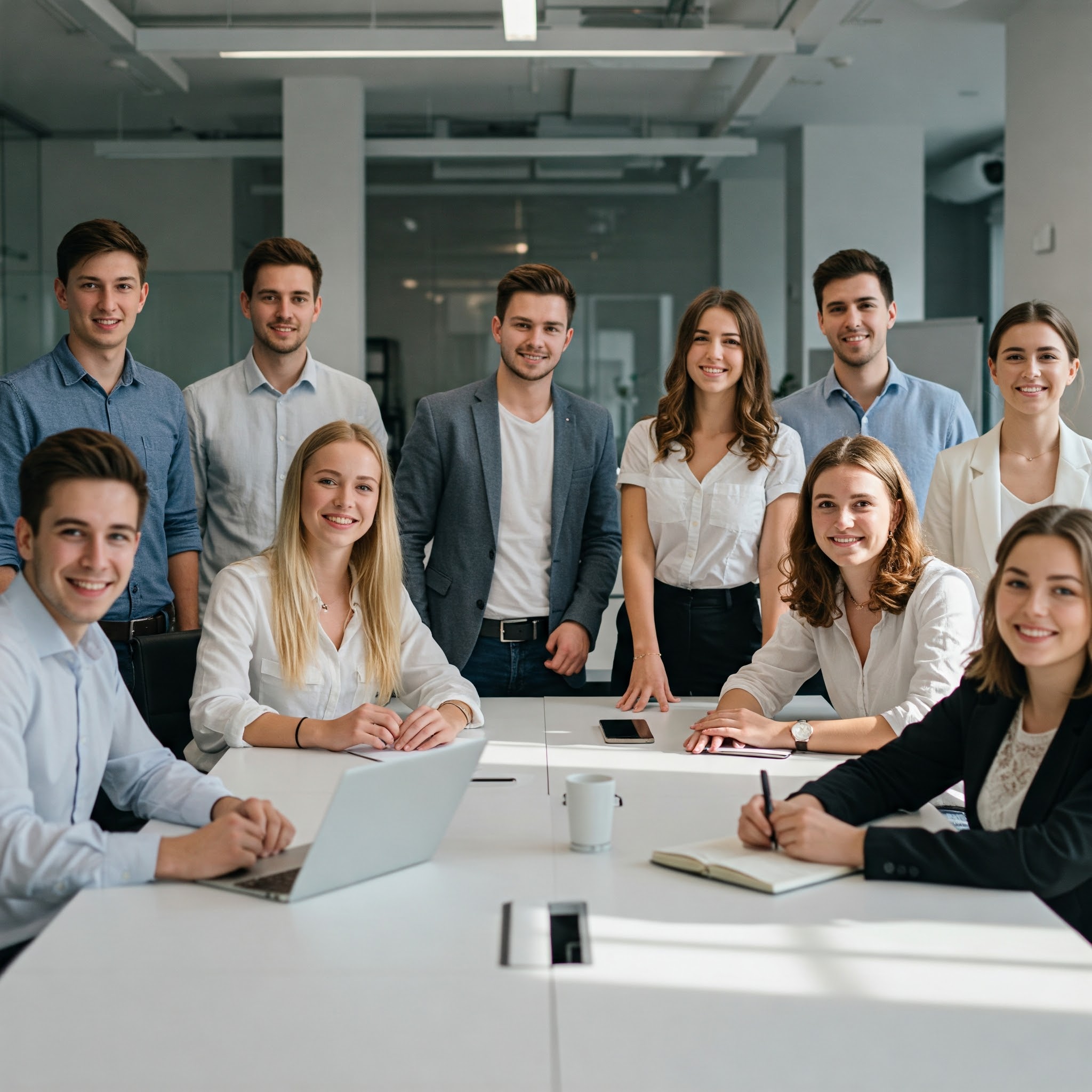 Team bei der Arbeit